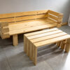 Outdoor Bench & Table Set