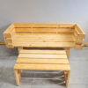 Outdoor Bench & Table Set
