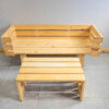 Outdoor Bench & Table Set